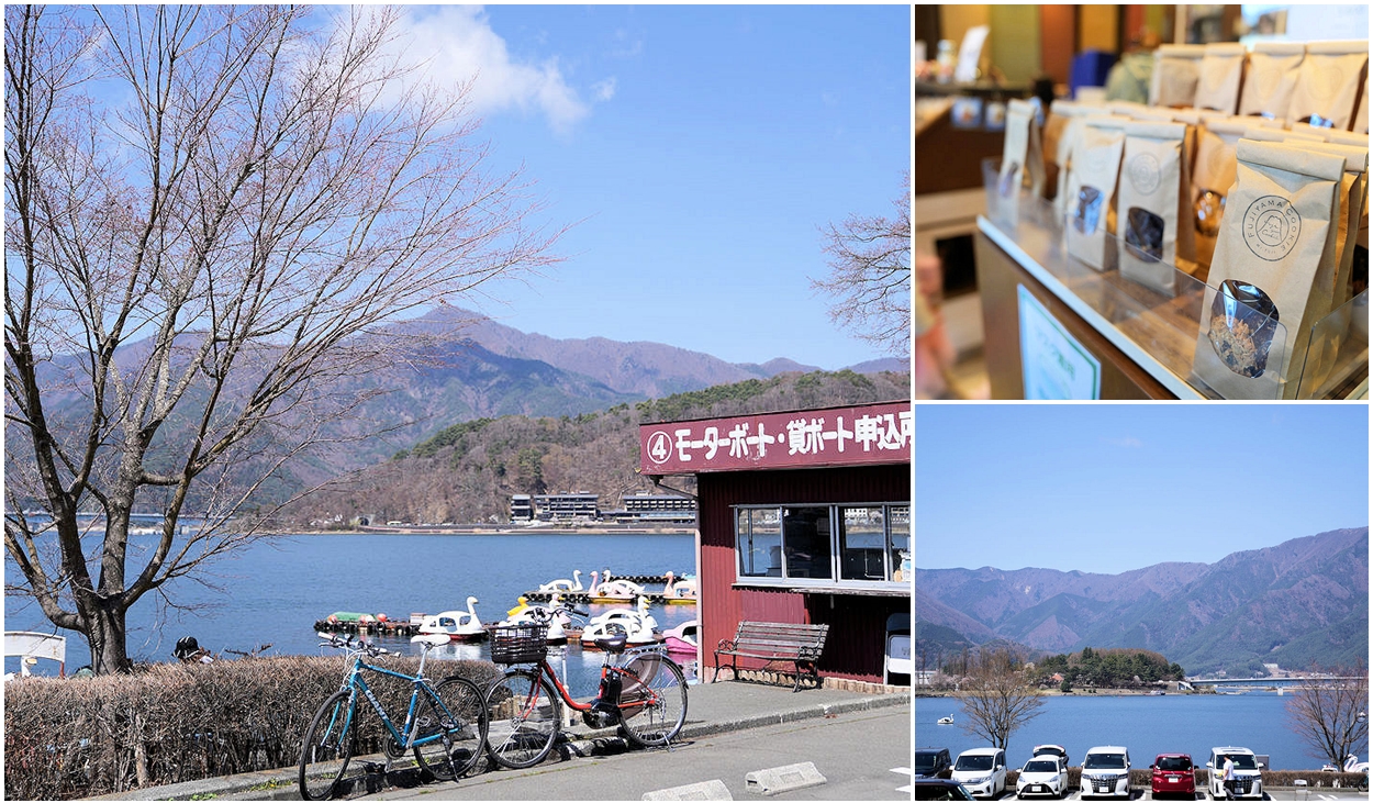 日本富士河口湖 Fujiyama Cookie。河口湖天上山纜車旁特色餅乾店