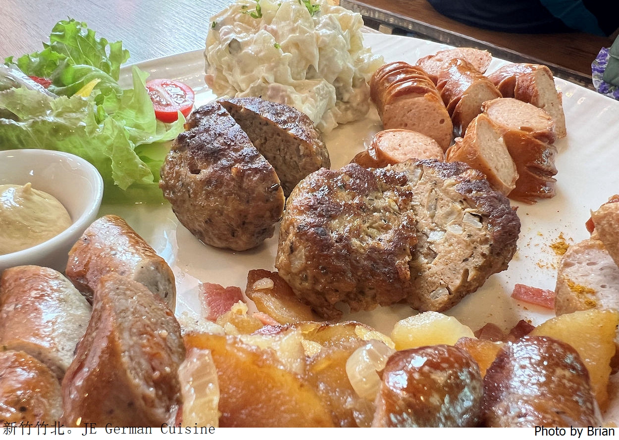 新竹竹北異國美食 JE German Cuisine 德國美食。台灣德國異國姻緣下的美味餐點