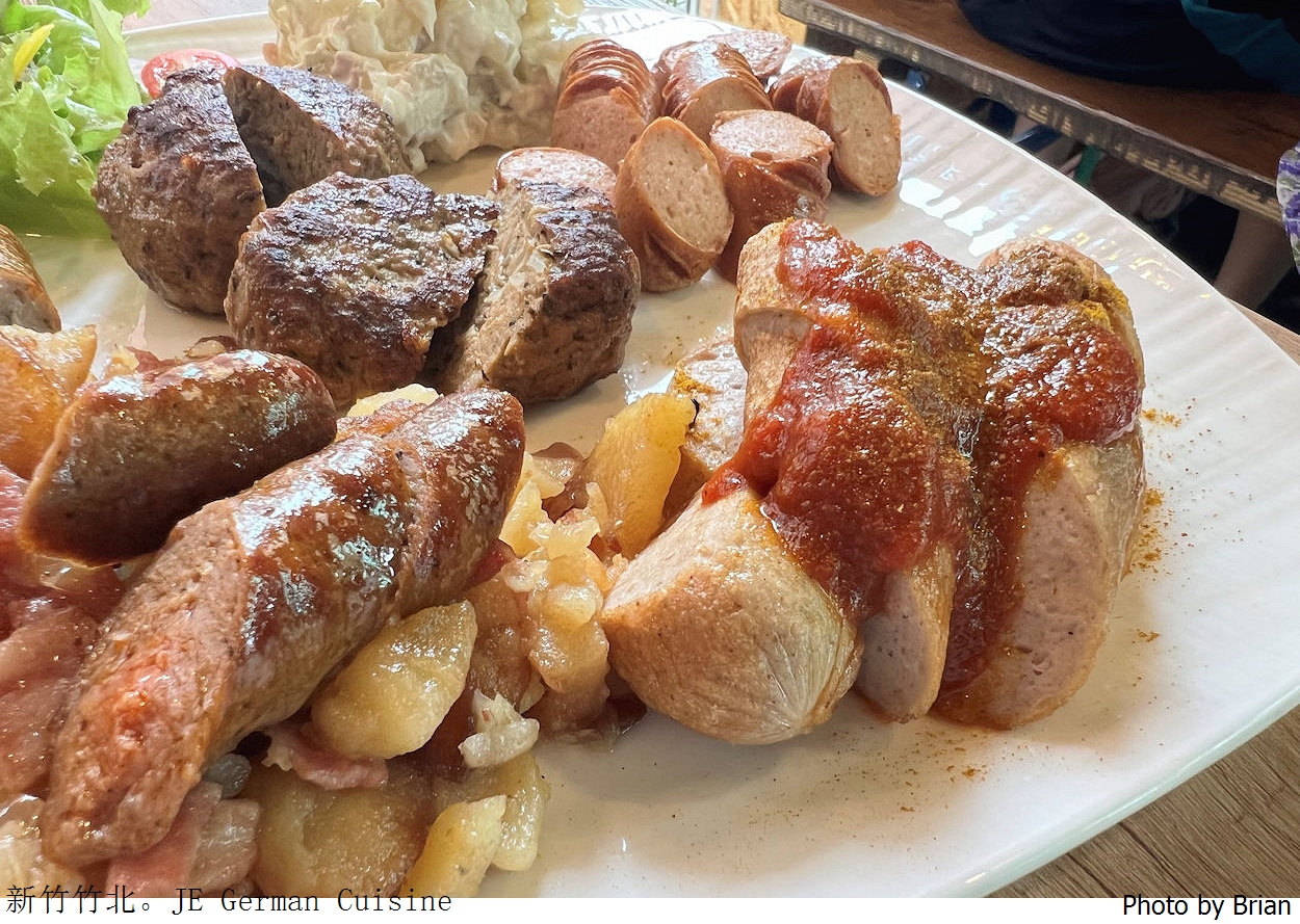 新竹竹北異國美食 JE German Cuisine 德國美食。台灣德國異國姻緣下的美味餐點