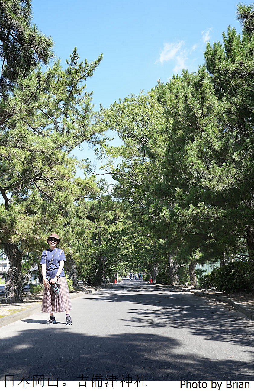 日本岡山景點吉備津神社。日本國寶級建築桃太郎傳說起源地