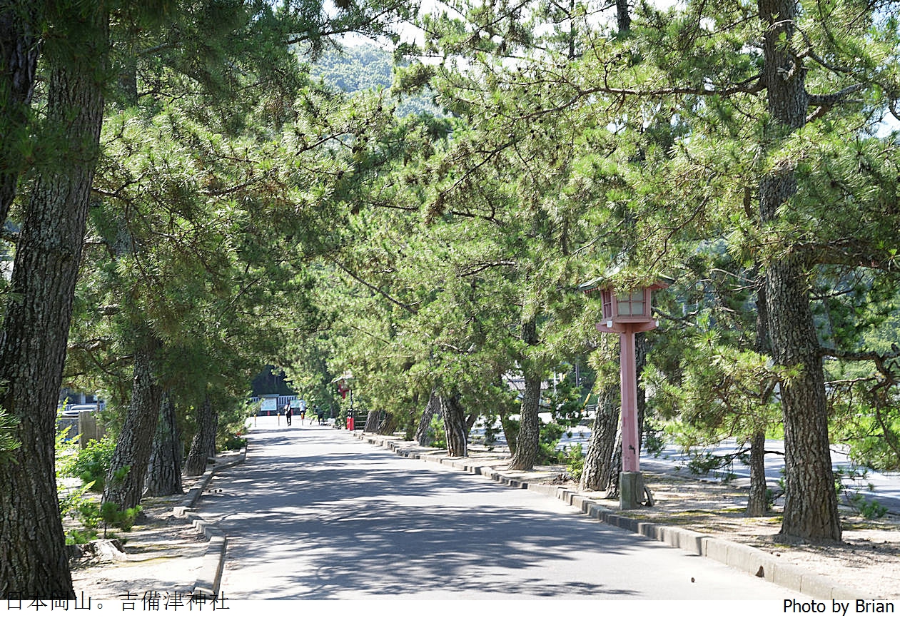 日本岡山景點吉備津神社。日本國寶級建築桃太郎傳說起源地 日本岡山景點吉備津神社。日本國寶級建築桃太郎傳說起源地