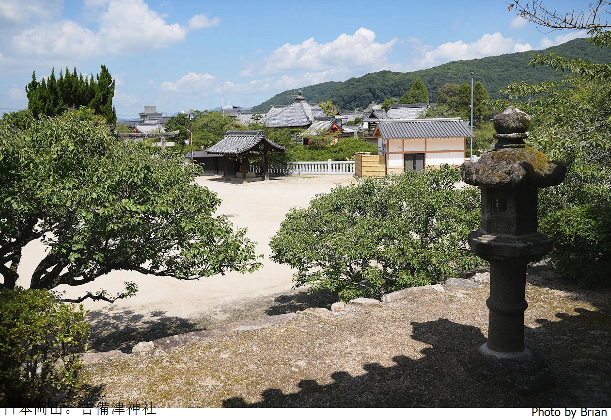 日本岡山景點吉備津神社。日本國寶級建築桃太郎傳說起源地 日本岡山景點吉備津神社。日本國寶級建築桃太郎傳說起源地