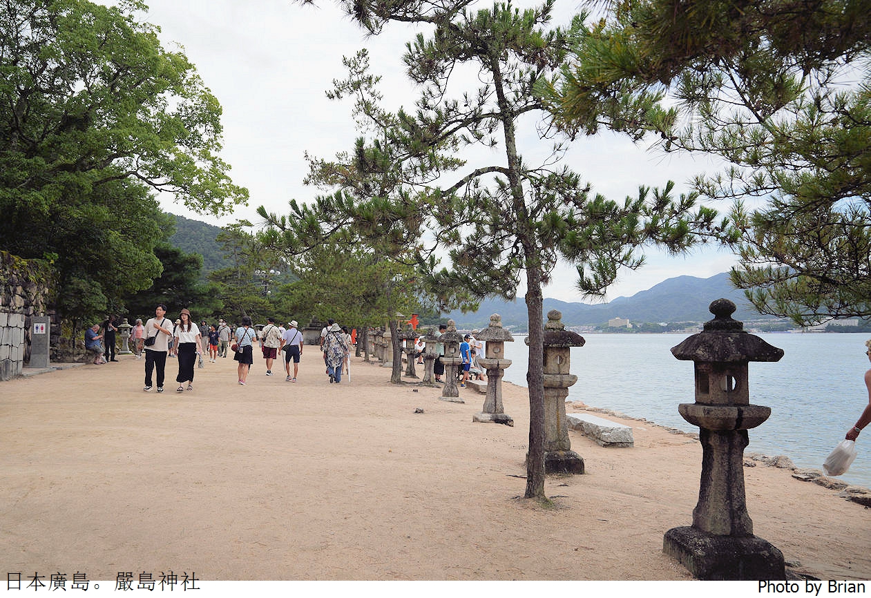 日本廣島世界遺產嚴島神社。廣島必訪景點獨特海上鳥居交通方式