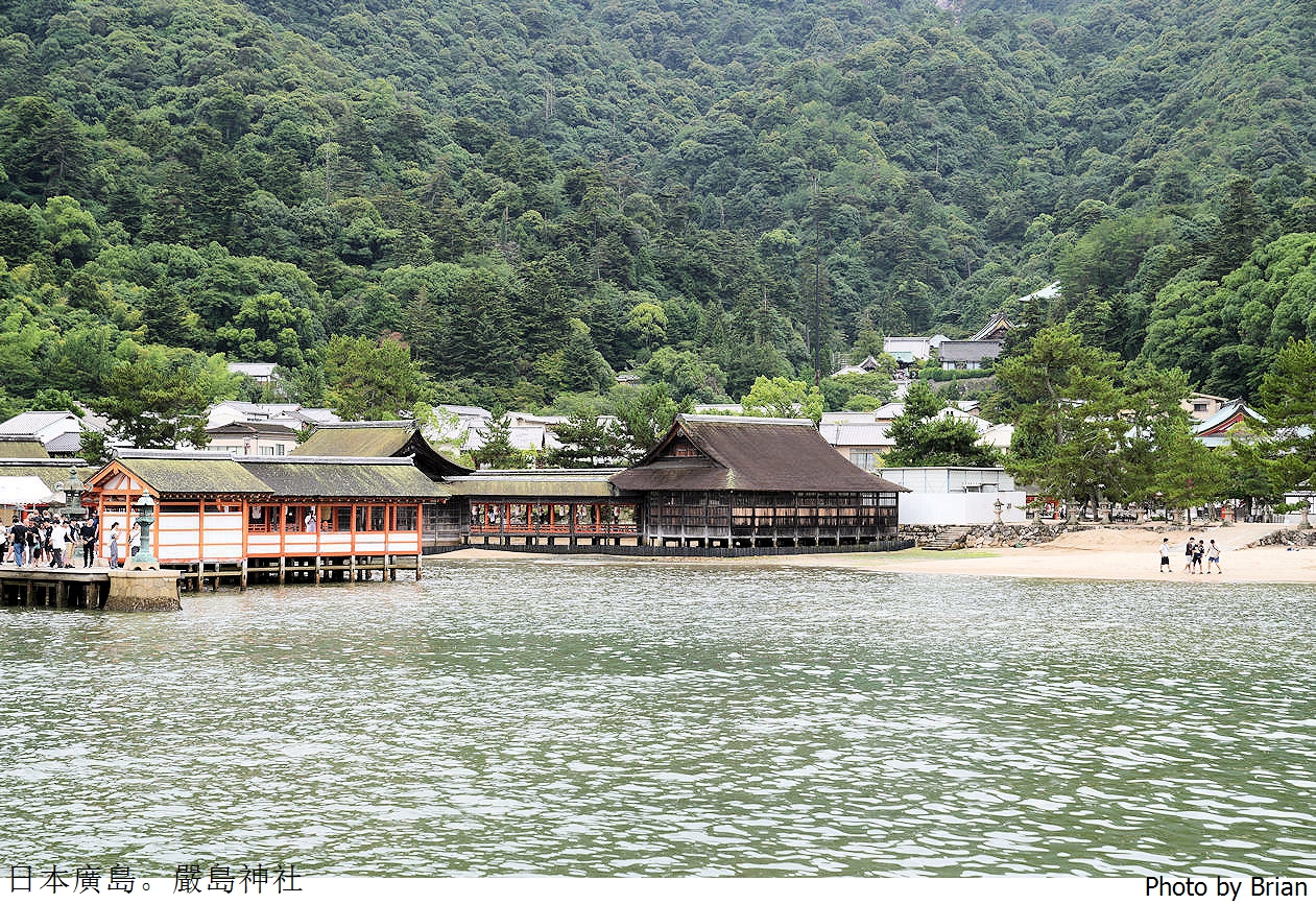 日本廣島世界遺產嚴島神社。廣島必訪景點獨特海上鳥居交通方式