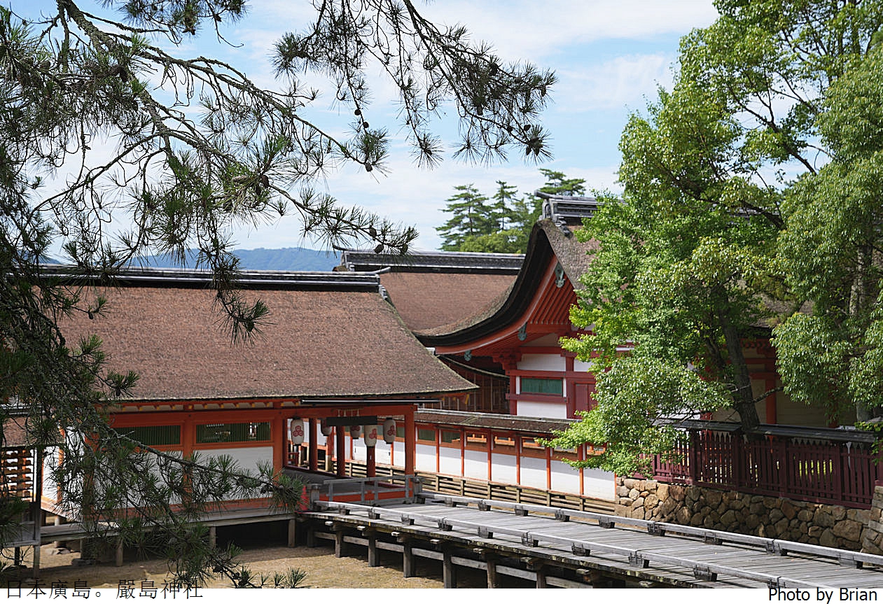 日本廣島世界遺產嚴島神社。廣島必訪景點獨特海上鳥居交通方式