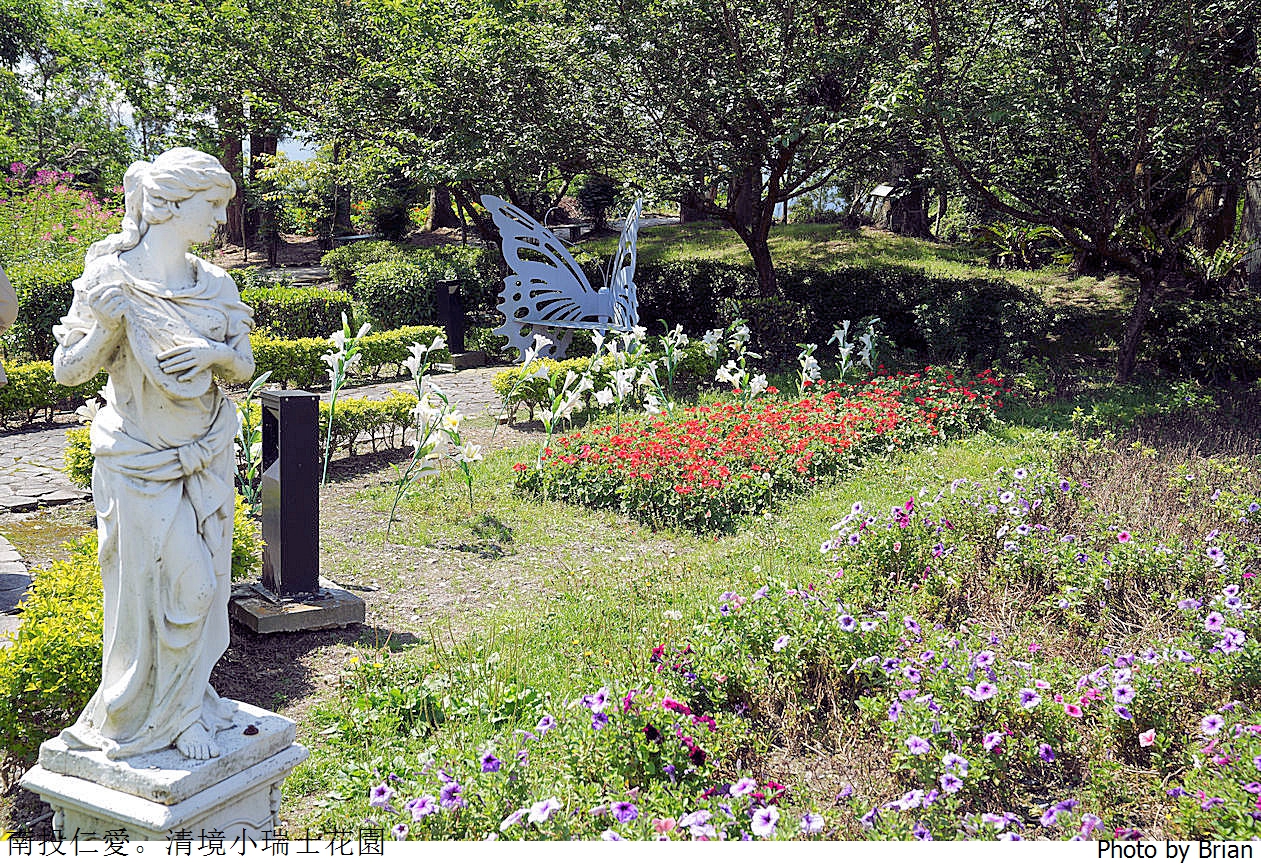 南投景點清境農場小瑞士花園。山林裡的花園秘境拍照打卡好迷人