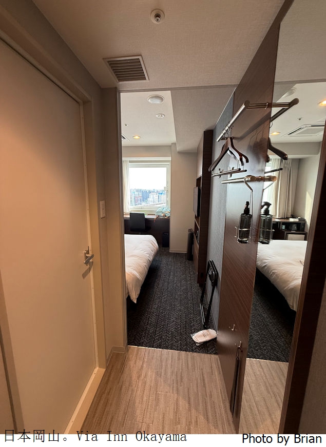 日本岡山住宿推薦 Via Inn Okayama。出站即到飯店旅遊逛街購物超方便
