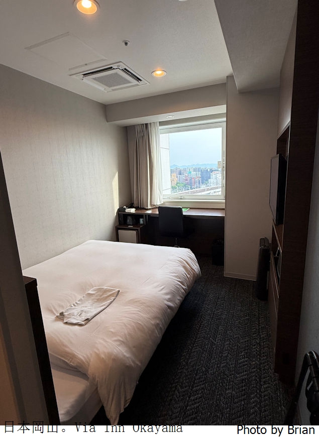 日本岡山住宿推薦 Via Inn Okayama。出站即到飯店旅遊逛街購物超方便