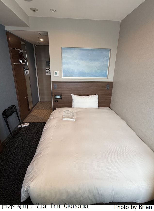 日本岡山住宿推薦 Via Inn Okayama。出站即到飯店旅遊逛街購物超方便