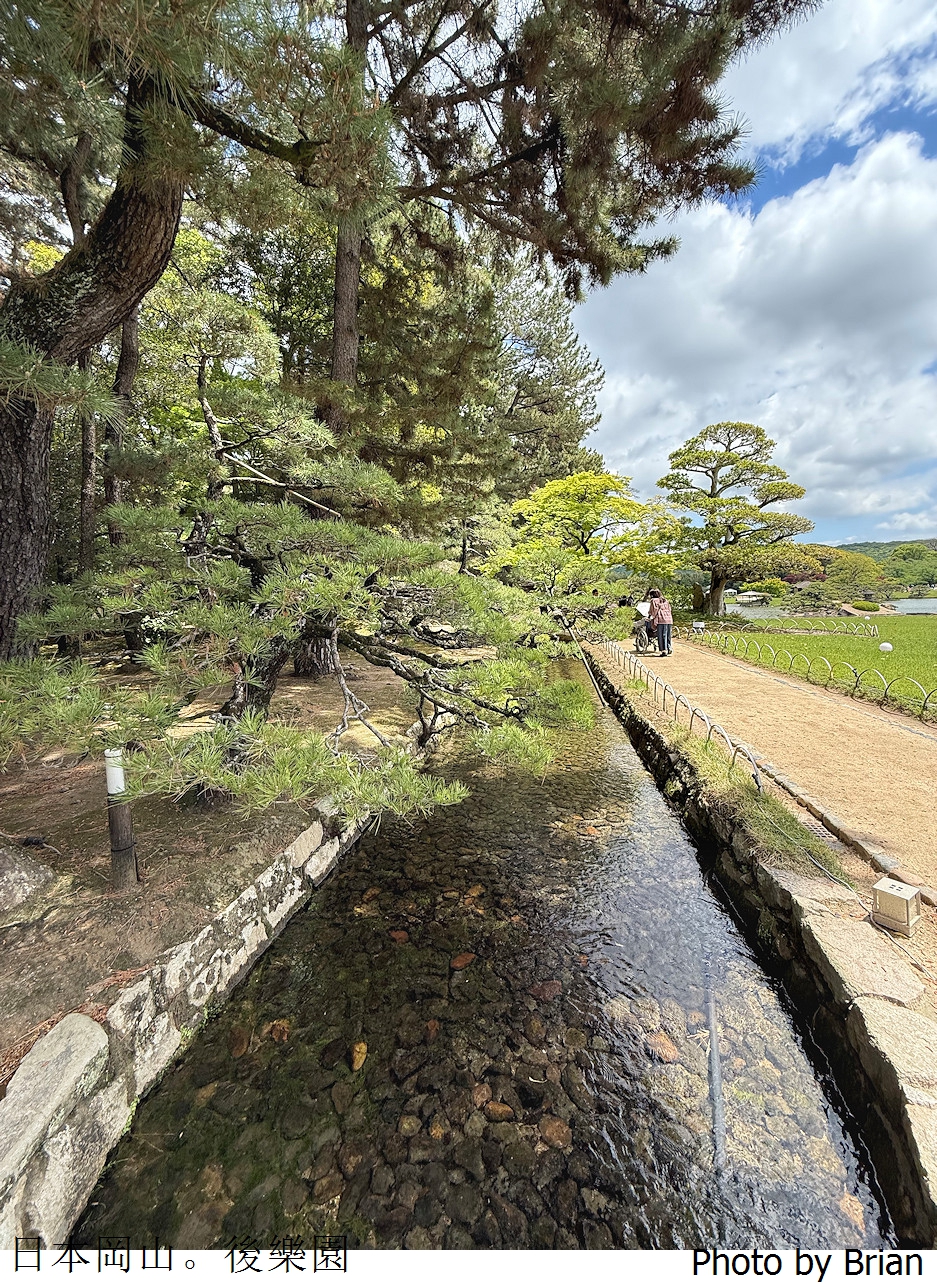 日本岡山後樂園。世界遺產日本三大名園後樂園 日本岡山後樂園。世界遺產日本三大名園後樂園
