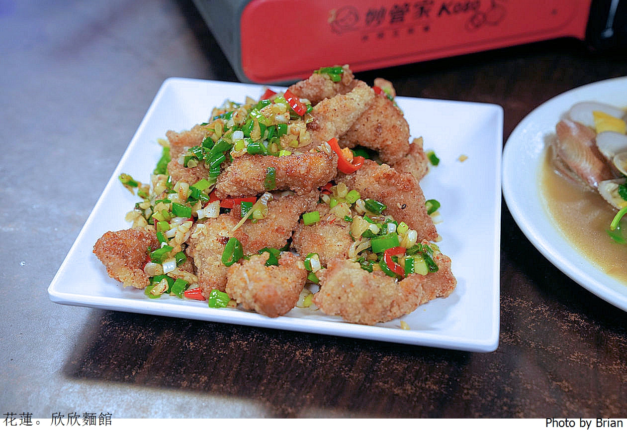 花蓮美食欣欣麵店。主打不是麵店的人氣海鮮餐廳