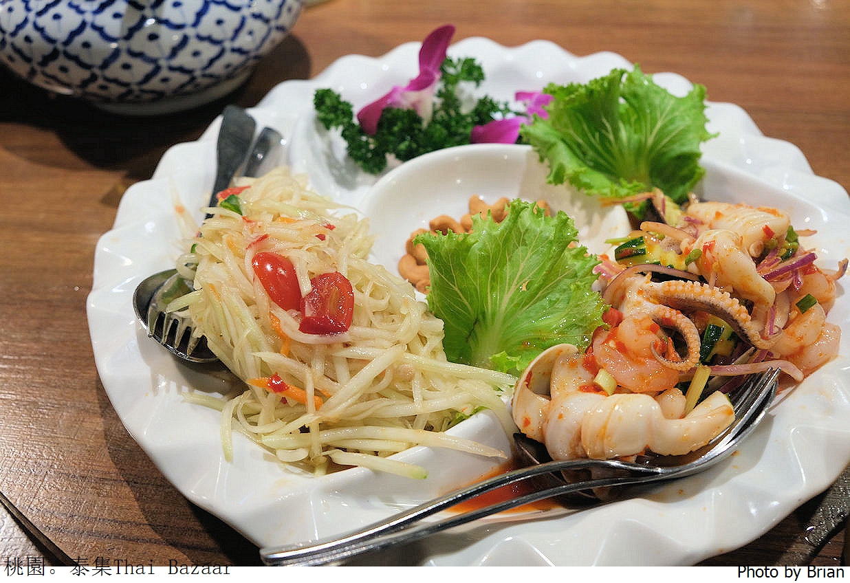 桃園美食泰集Thai Bazaar 泰式料理。桃園藝文特區泰式美食聚餐推薦