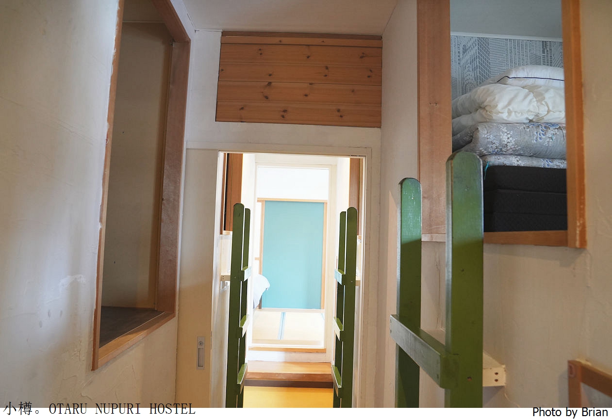 北海道小樽包棟住宿選擇 Nupuri Hostel。小樽車站附近納普瑞青年旅舍