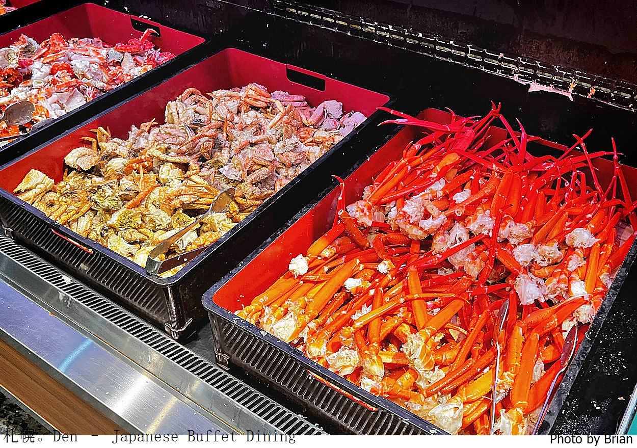 札幌美食鱈場蟹吃到飽 JAPANESE BUFFET DINING 伝。三大蟹火鍋烤肉吃到飽