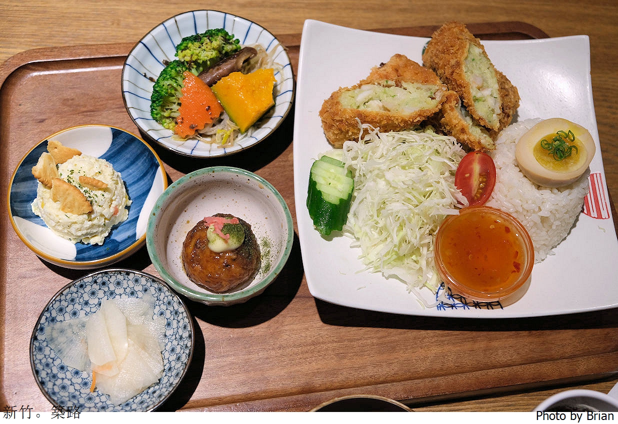 新竹美食築路 JULU 手作定食。新竹馬偕醫院附近日式文青簡餐