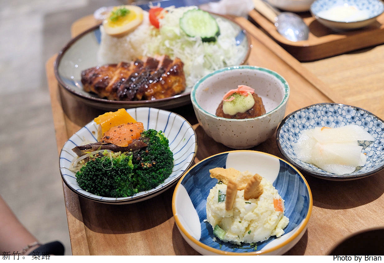 新竹美食築路 JULU 手作定食。新竹馬偕醫院附近日式文青簡餐