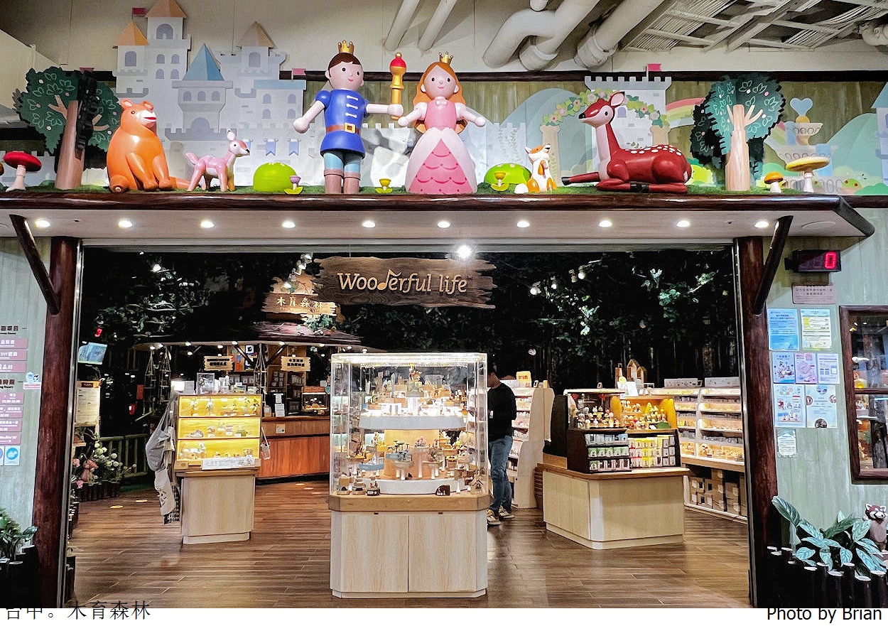 台中木育森林麗寶樂園店。全木製高質感設施室內遊樂區