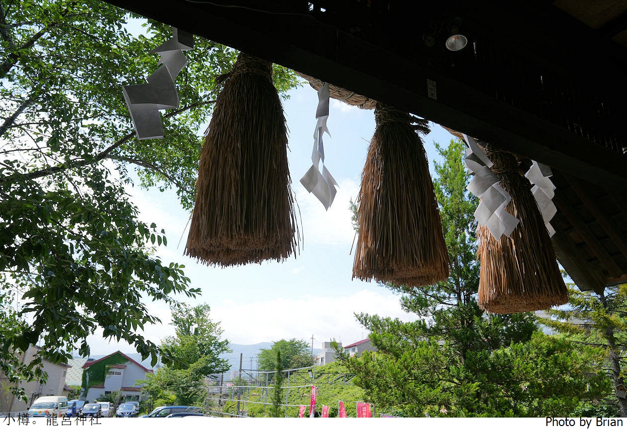 北海道小樽龍宮神社。小樽車站附近隱藏小景點