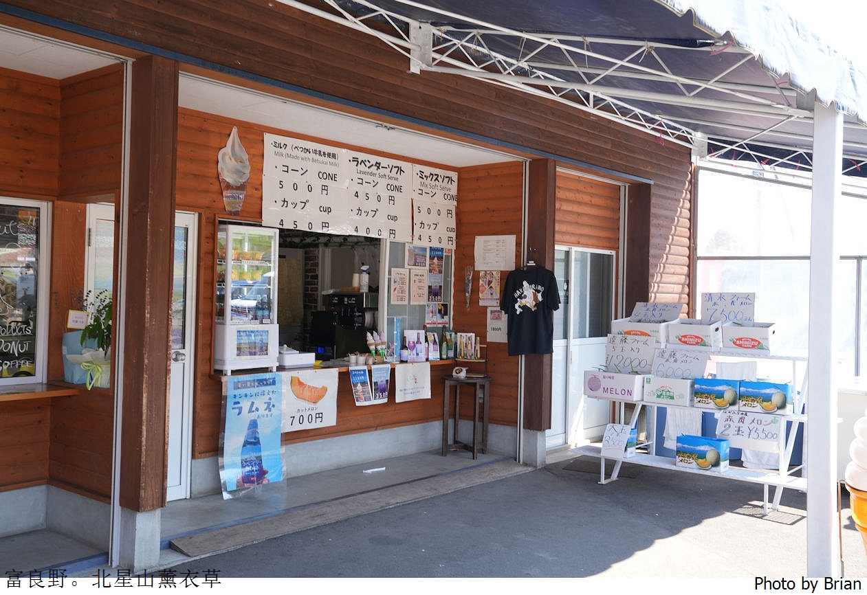 北海道中富良野北星山薰衣草園。搭纜車登高欣賞薰衣草花海搭配十勝連峰 北海道中富良野北星山薰衣草園。搭纜車登高欣賞薰衣草花海搭配十勝連峰
