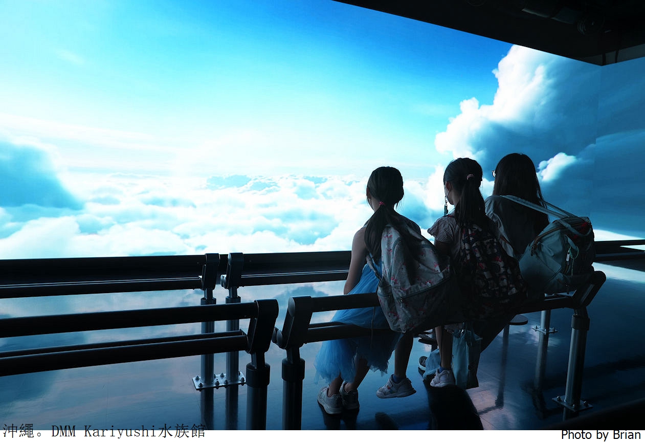 日本沖繩 DMM Kariyushi水族館。那霸南部機場附近都會型水族館
