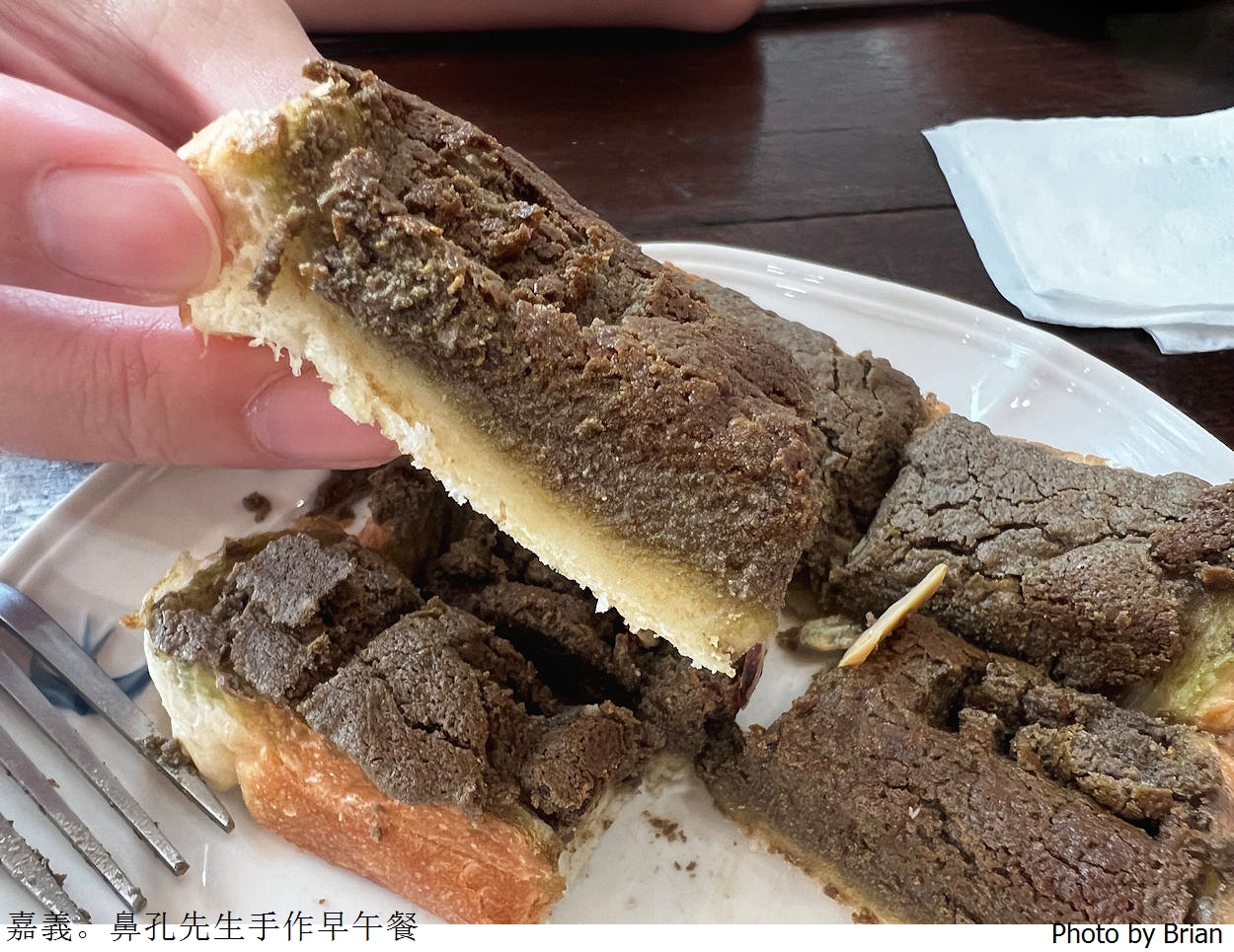 嘉義美食鼻孔先生手作早午餐。嘉義市區酥脆蛋餅人氣早餐