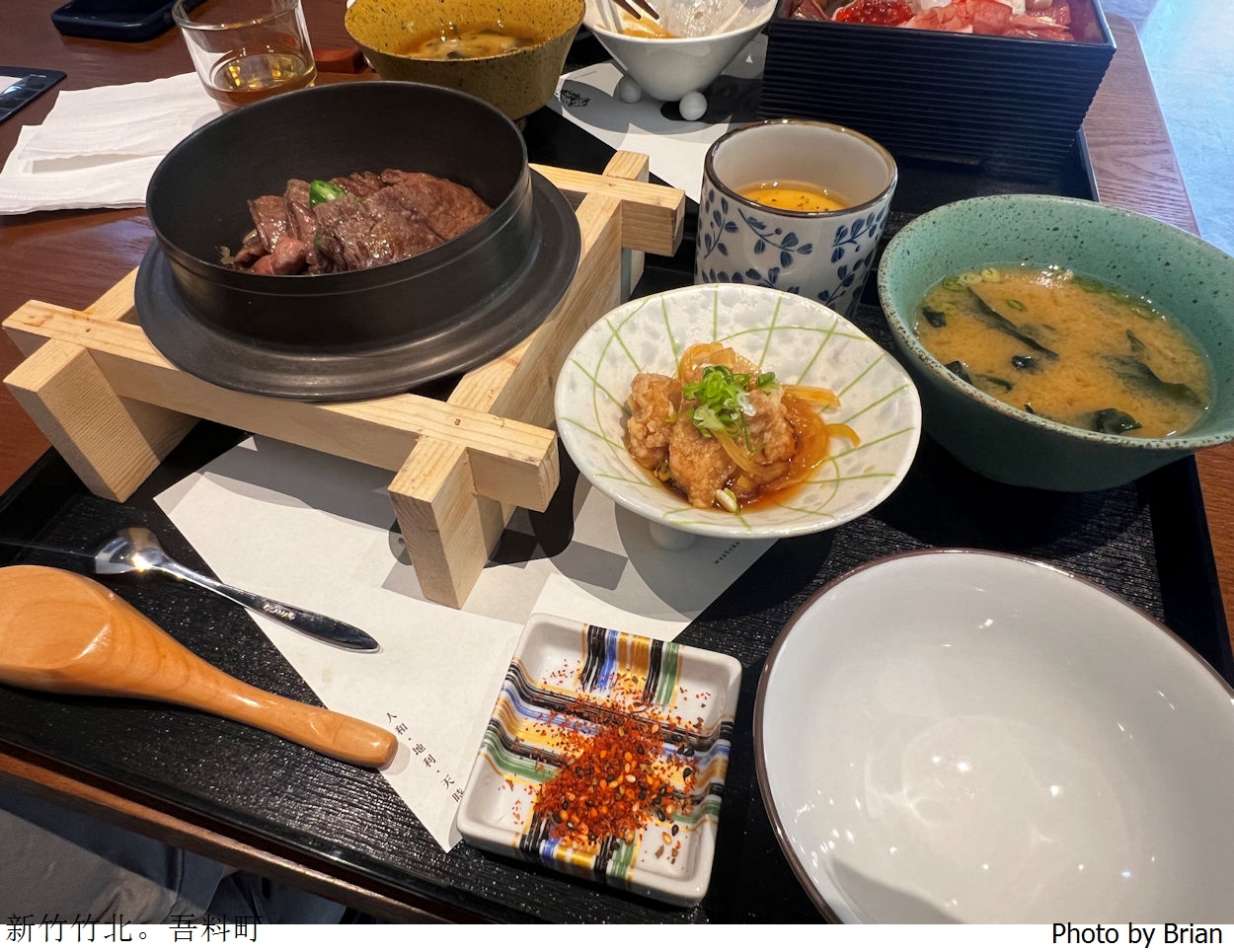 新竹竹北吾料町日式料理。日式美食個人式簡餐