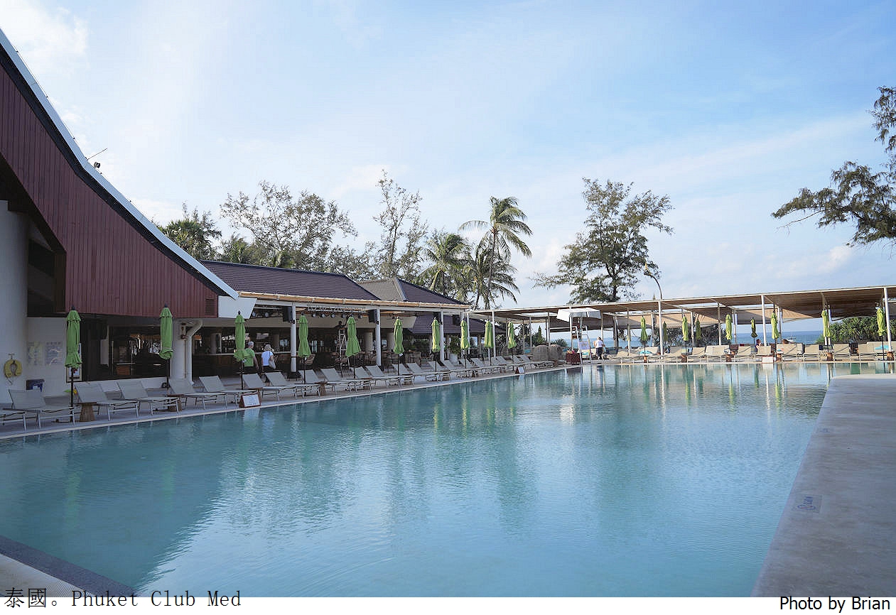 泰國普吉島 Club Med 渡假村。飯店設施渡假村活動分享
