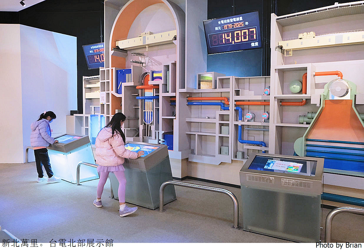 新北萬里親子景點台電北部展示館。北海岸一日遊免費親子景點