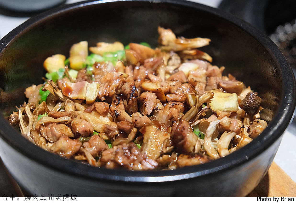 台中美食燒肉風間老虎城店。多樣燒肉品項優雅環境很享受