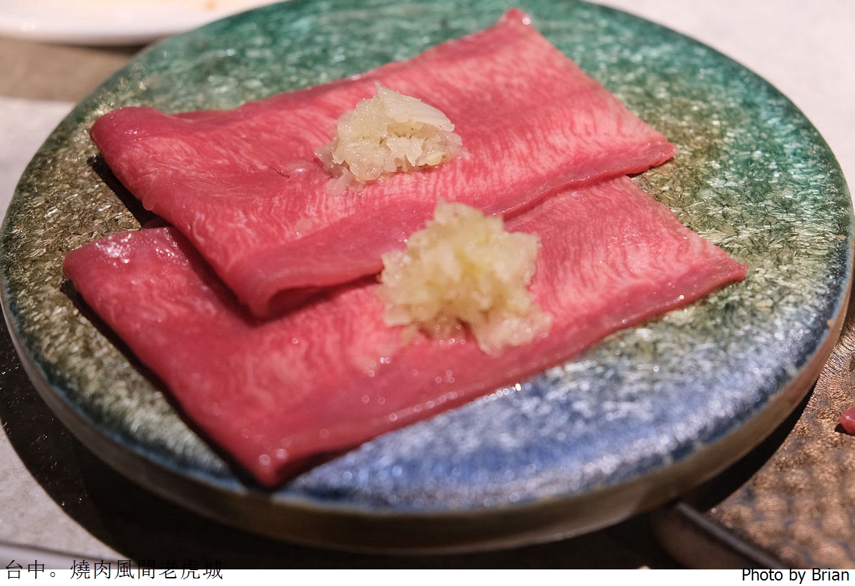 台中美食燒肉風間老虎城店。多樣燒肉品項優雅環境很享受