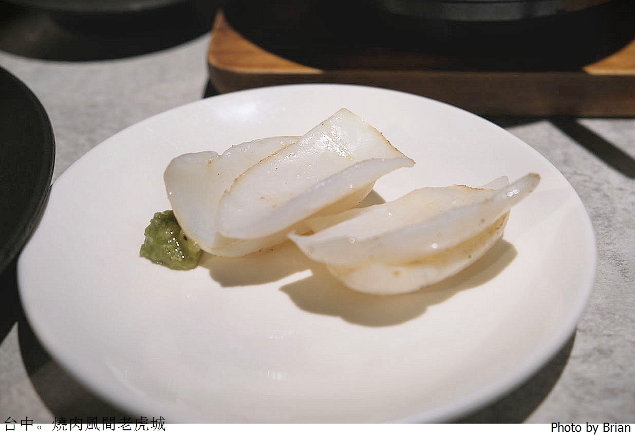 台中美食燒肉風間老虎城店。多樣燒肉品項優雅環境很享受