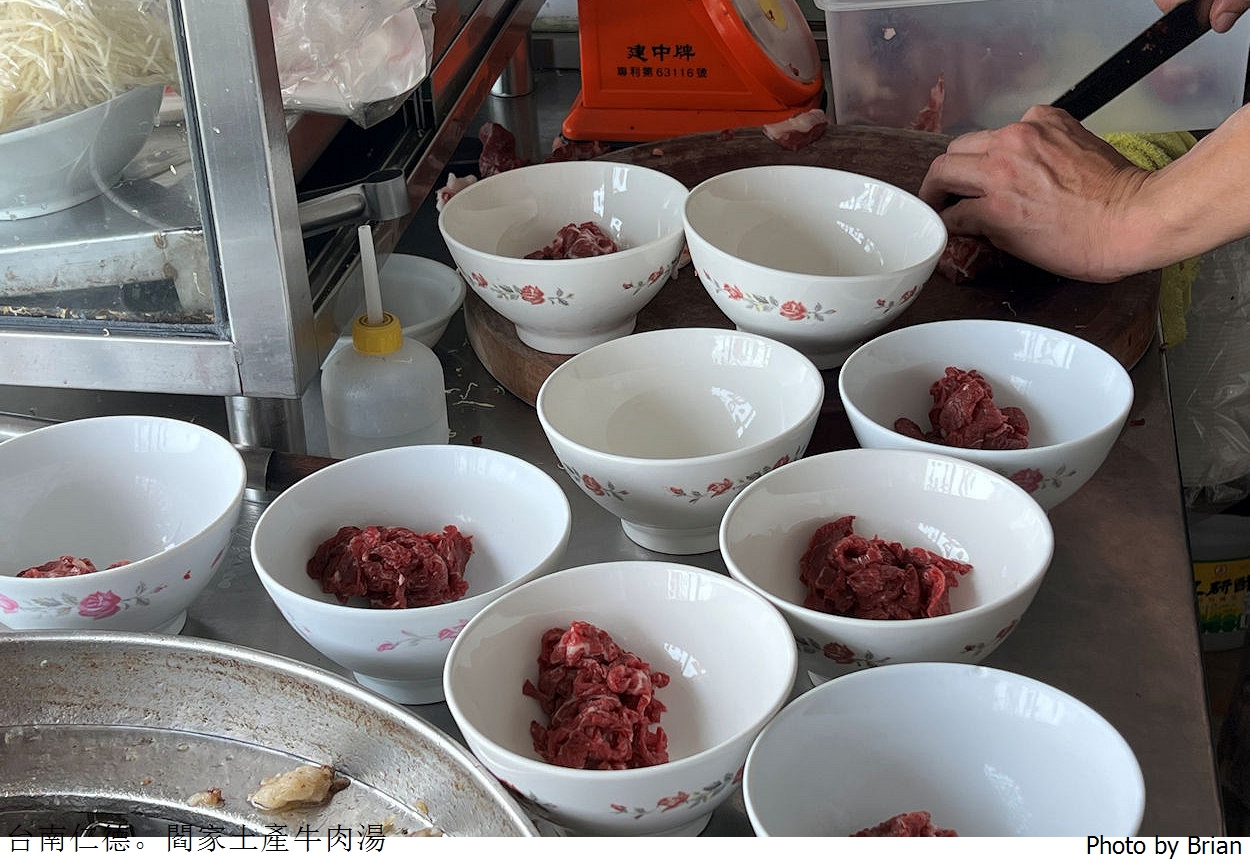 台南仁德閻家土產牛肉湯。在地人也愛台南溫體牛老店